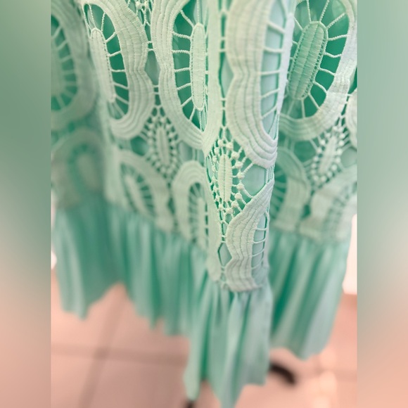 Bundle 2 for $30. Fashion to Figure Mint Green Dress. Size 3XLarge. Like New! - Picture 4 of 9